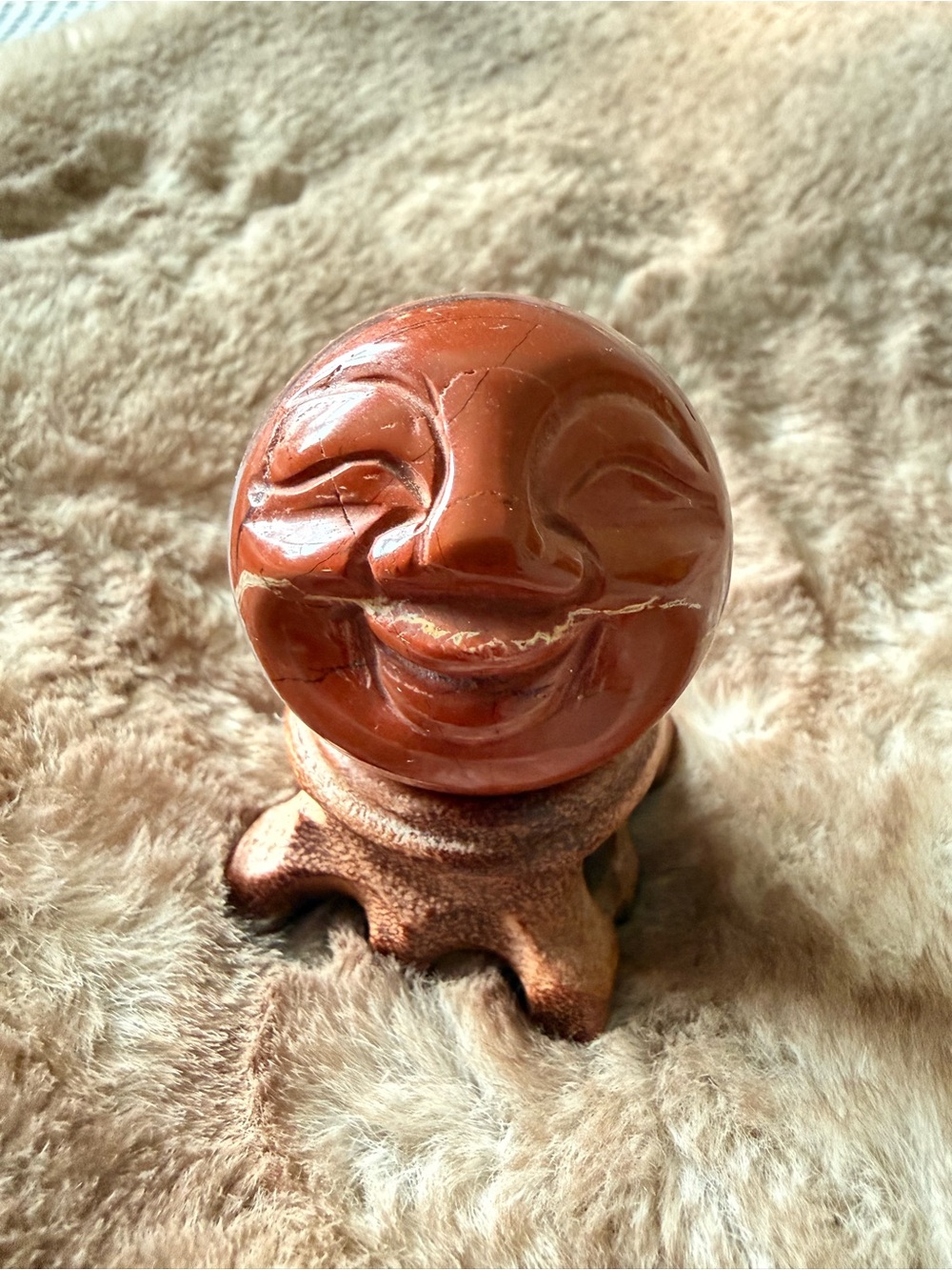 Moon Face Sphere and stand!